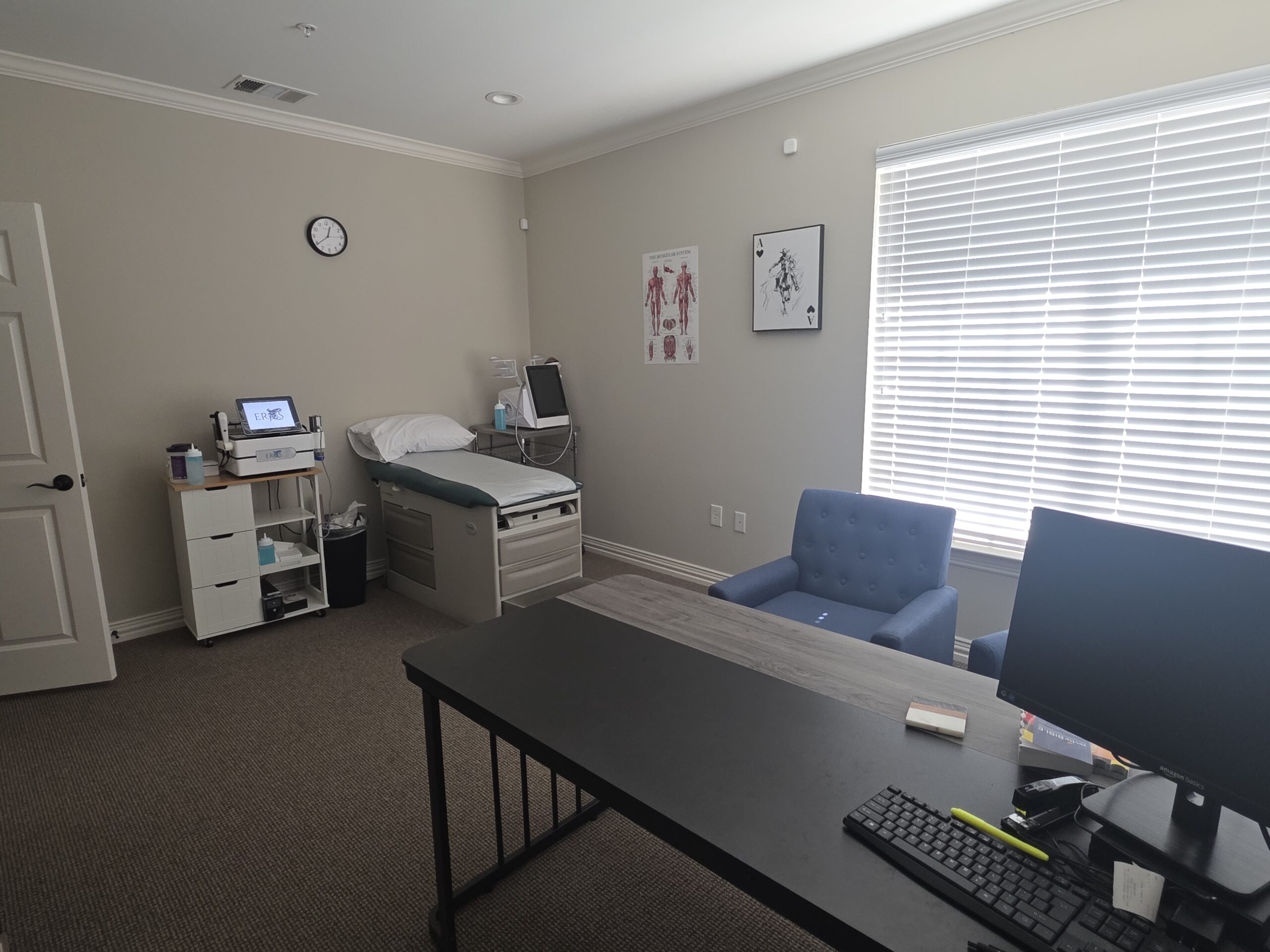 Actual treatment room