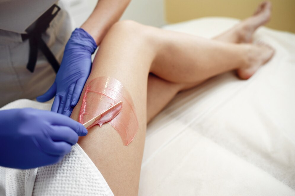 Professional waxing treatment at Primal Aesthetics